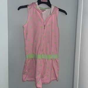 Juicy Couture Pink Girls Romper. NWT. Size 12.